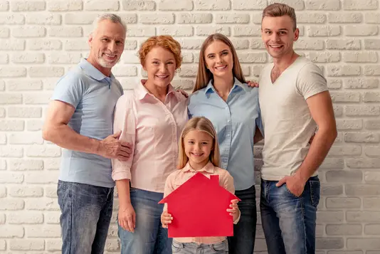 Haus-Familie-Wohnen-Serie-12-4 Familie mit Herz